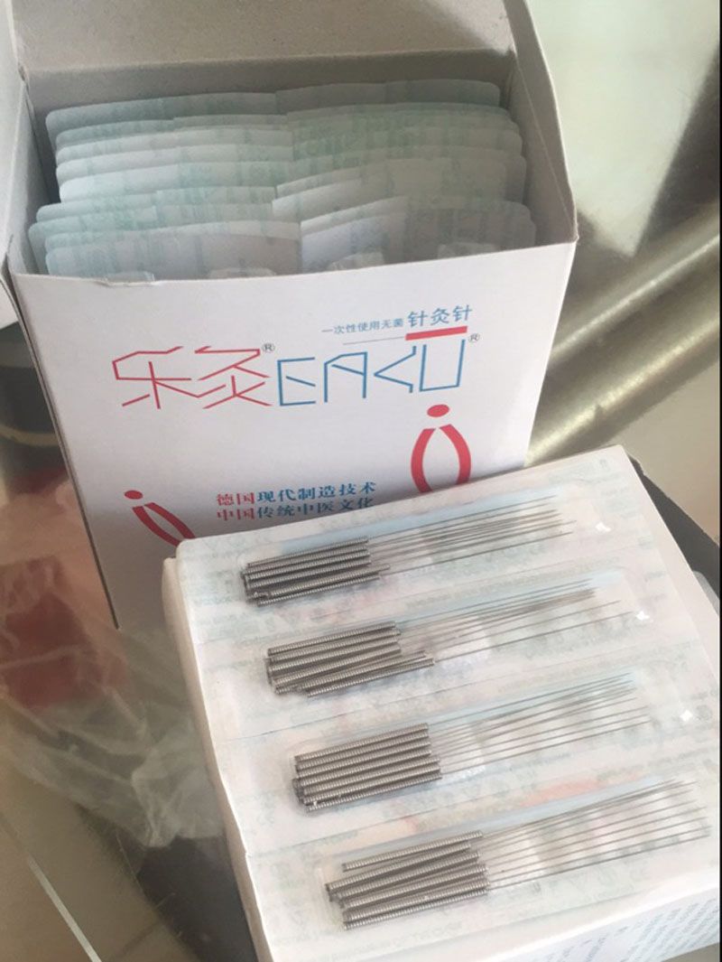 Acupuncture Pcs 0.16/0.18/0.20/0.22/0.25mm Beauty Filiform Certifiate Needle Disposable 500 Sterile Needles FDA/CE