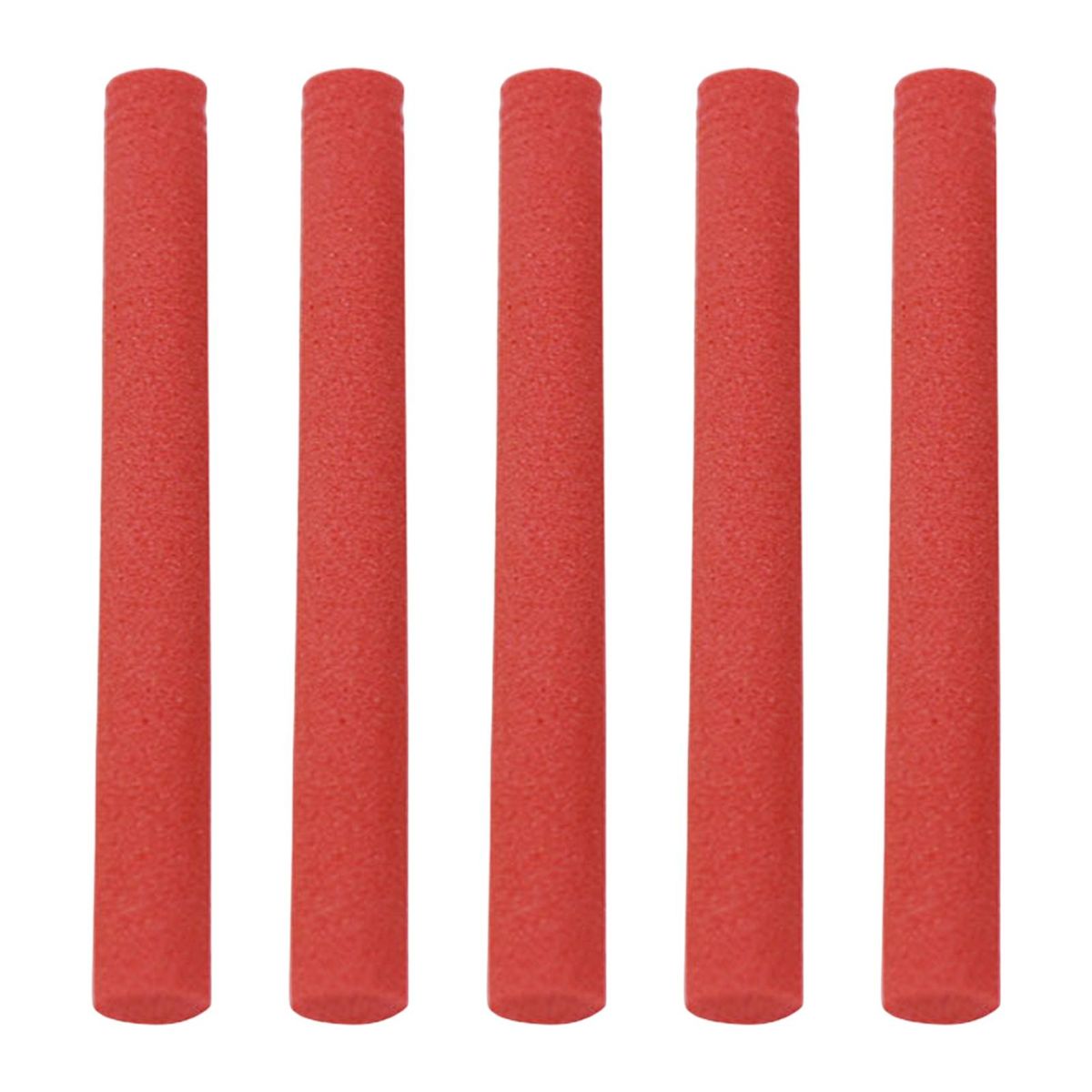 5Pcs Fishing Buoyancy Rods Cylinder Shape Foam Buoyancy Rods Red