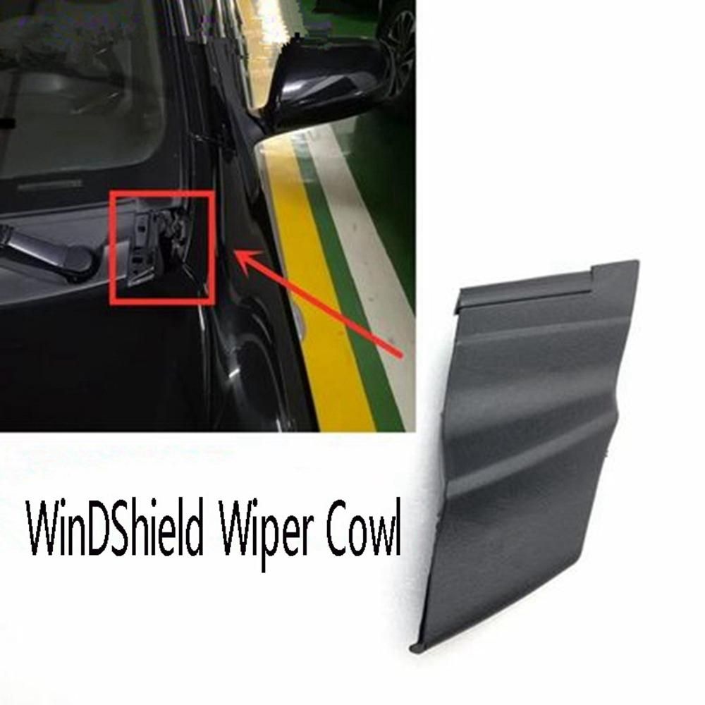 Car Front Windshield Wiper Cowl Side Trim Cover Grille
