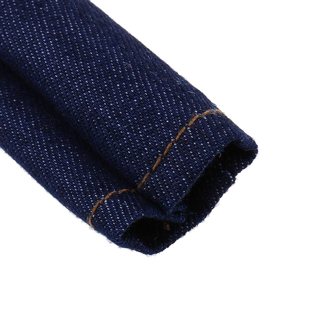 1/6 Ripped Jeans Female Pants For 12'' /Phicen/Kumik Figure Dark Blue