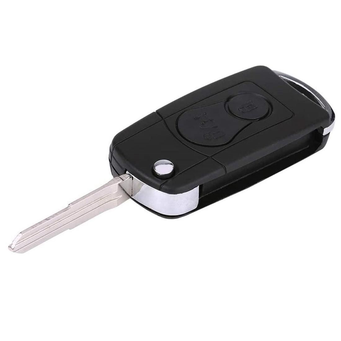 For Ssangyong Actyon Kyron Rexton Flip Remote Car Key Shell