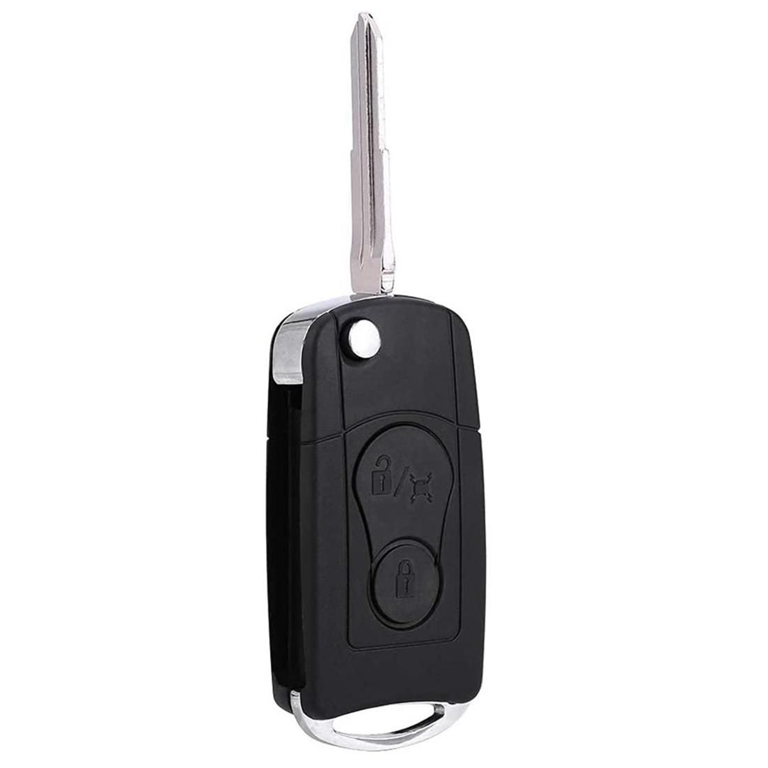 For Ssangyong Actyon Kyron Rexton Flip Remote Car Key Shell