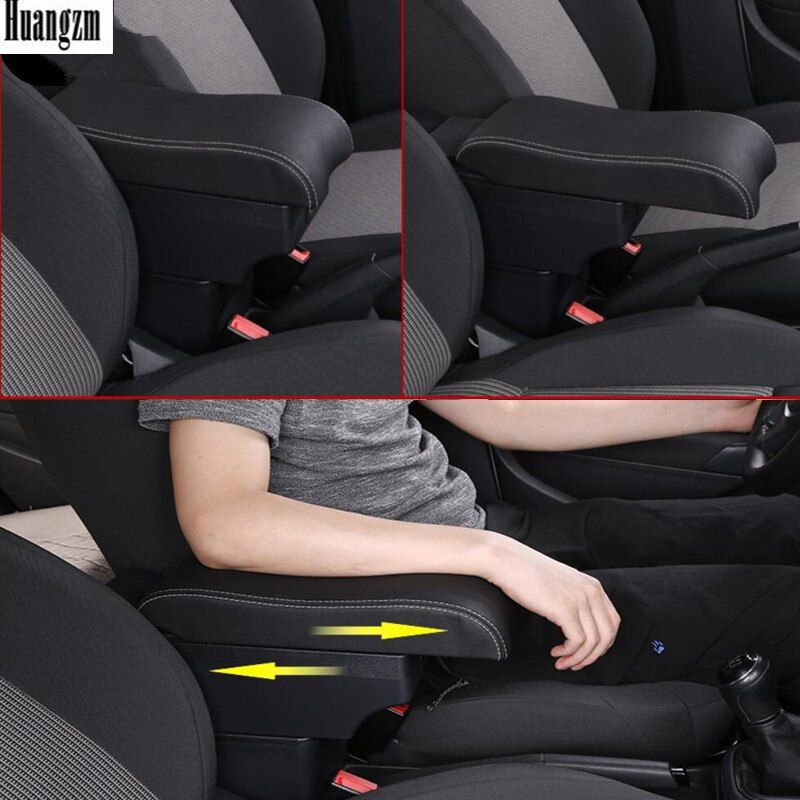Car Arm Rest Storage Box For Toyota Yaris Vitz 2006-