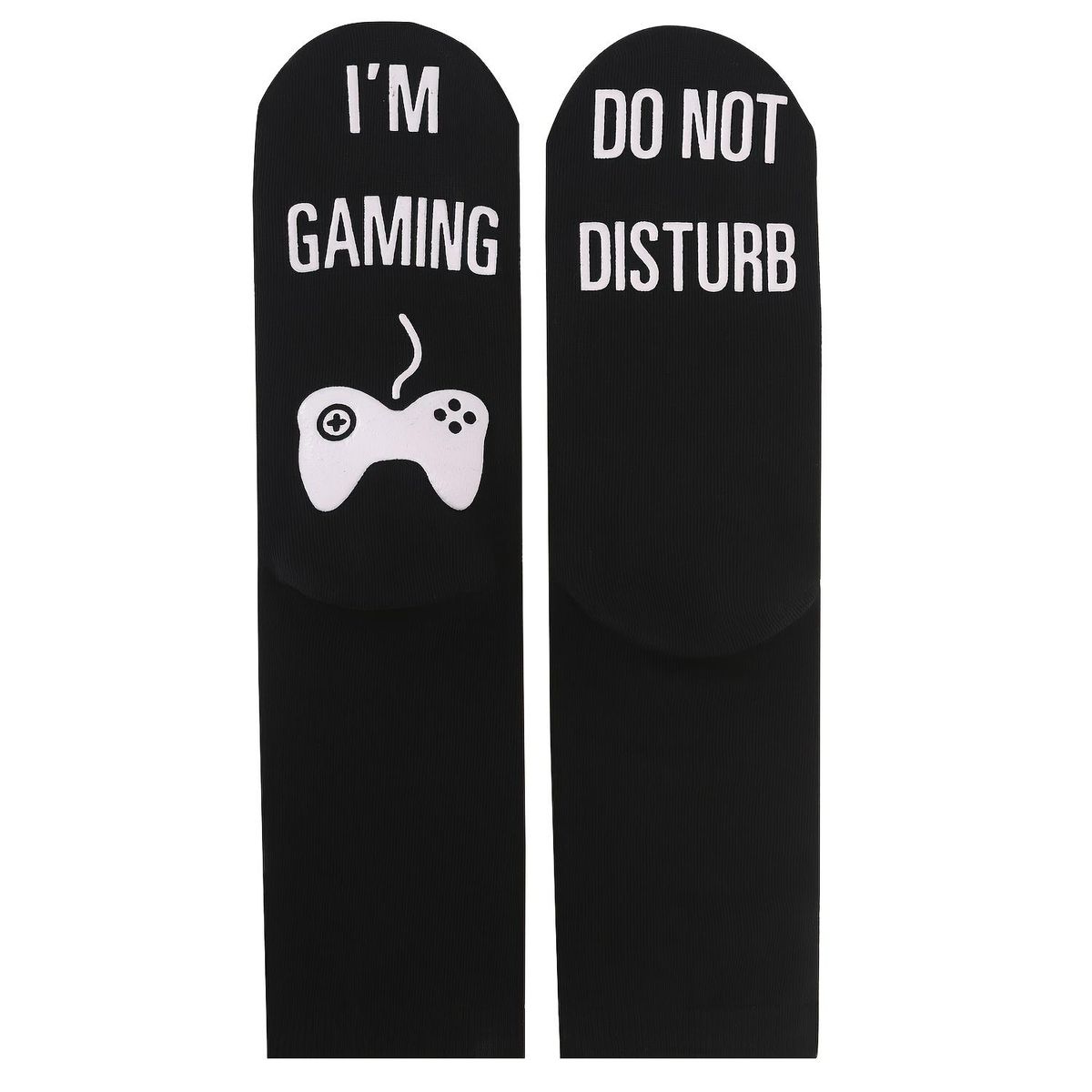 1pair Men's"I'm Gaming Do Not Disturb" Novelty Socks
