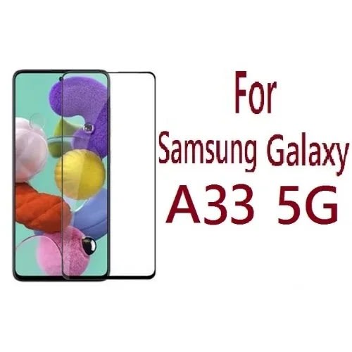 Full Screen Protector Tempered Glass For Samsung Galaxy A33 5g