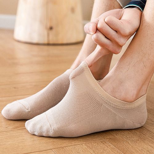 5 Pairs In 1 Quality Cotton Ankle Socks Color Randomly