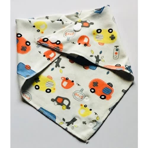 Reusable Washable Cotton Triangle Car Bib