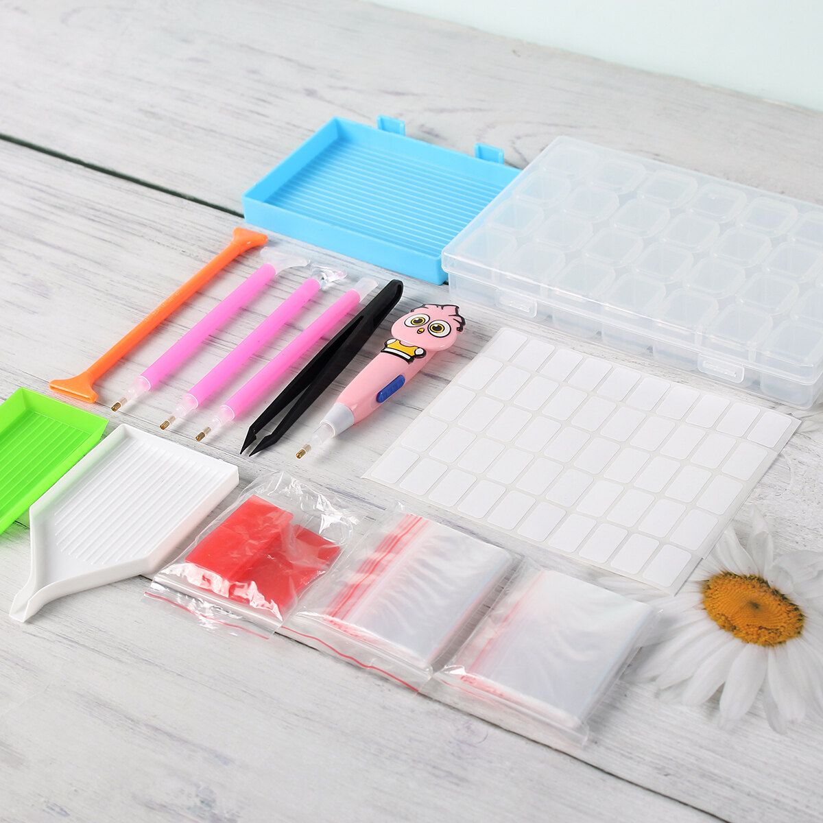 53PCS Diamond Tools Kit 5D Embroidery Accessories Set