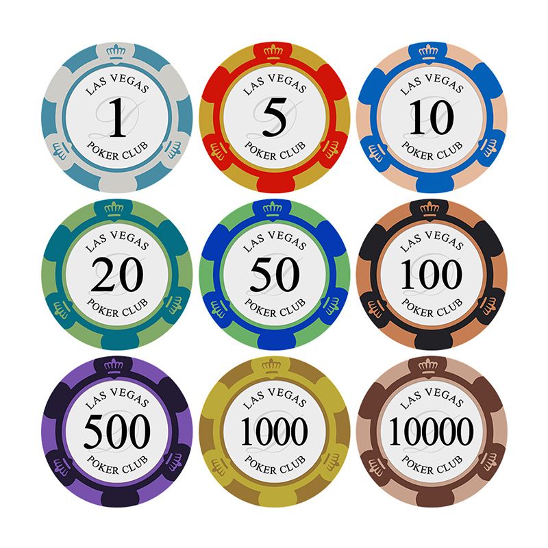 Poker Club Crown Poker Chips Made Of Clay 40mm 14g