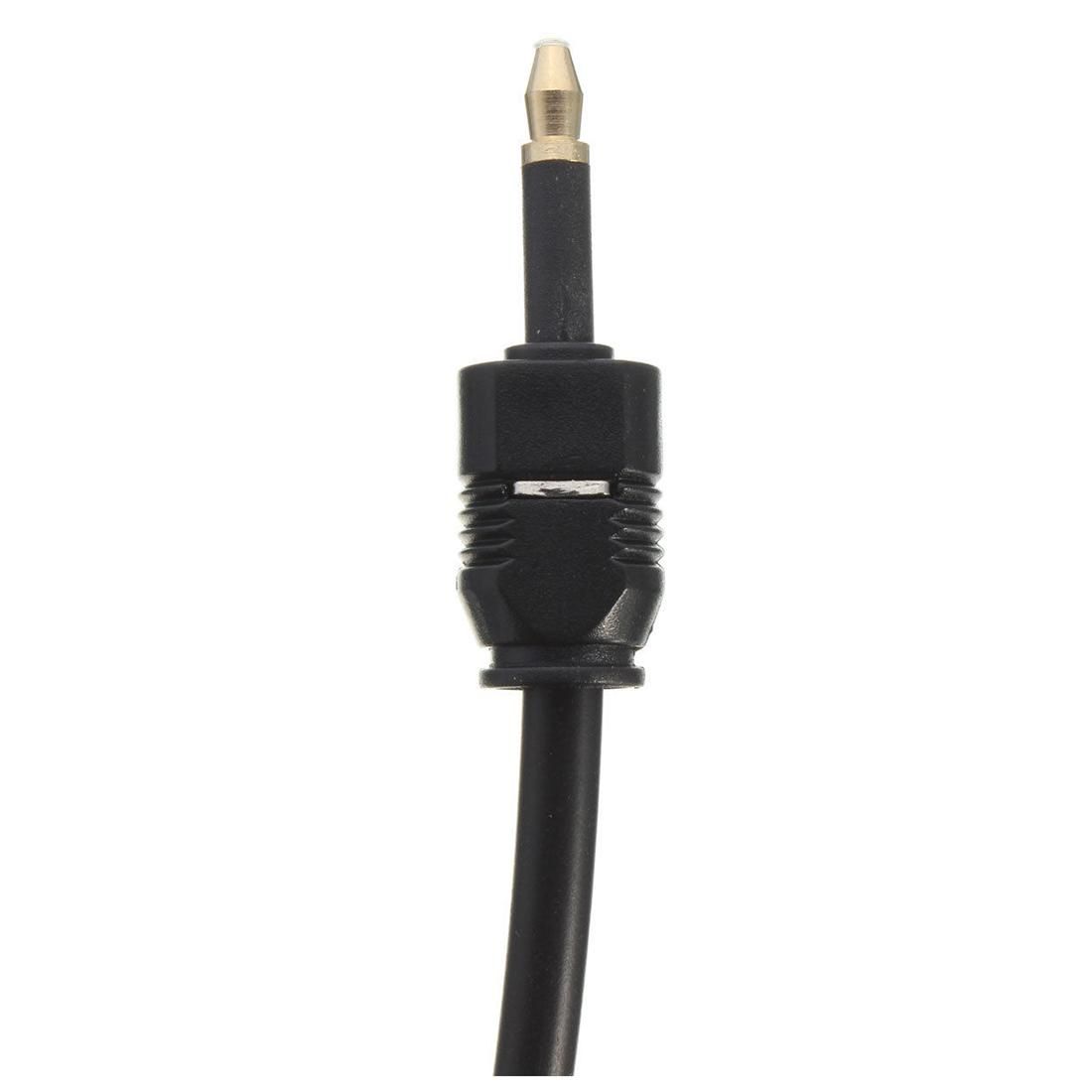 1m 3ft Toslink to Mini Plug 3.5mm Digital Optical SPDIF