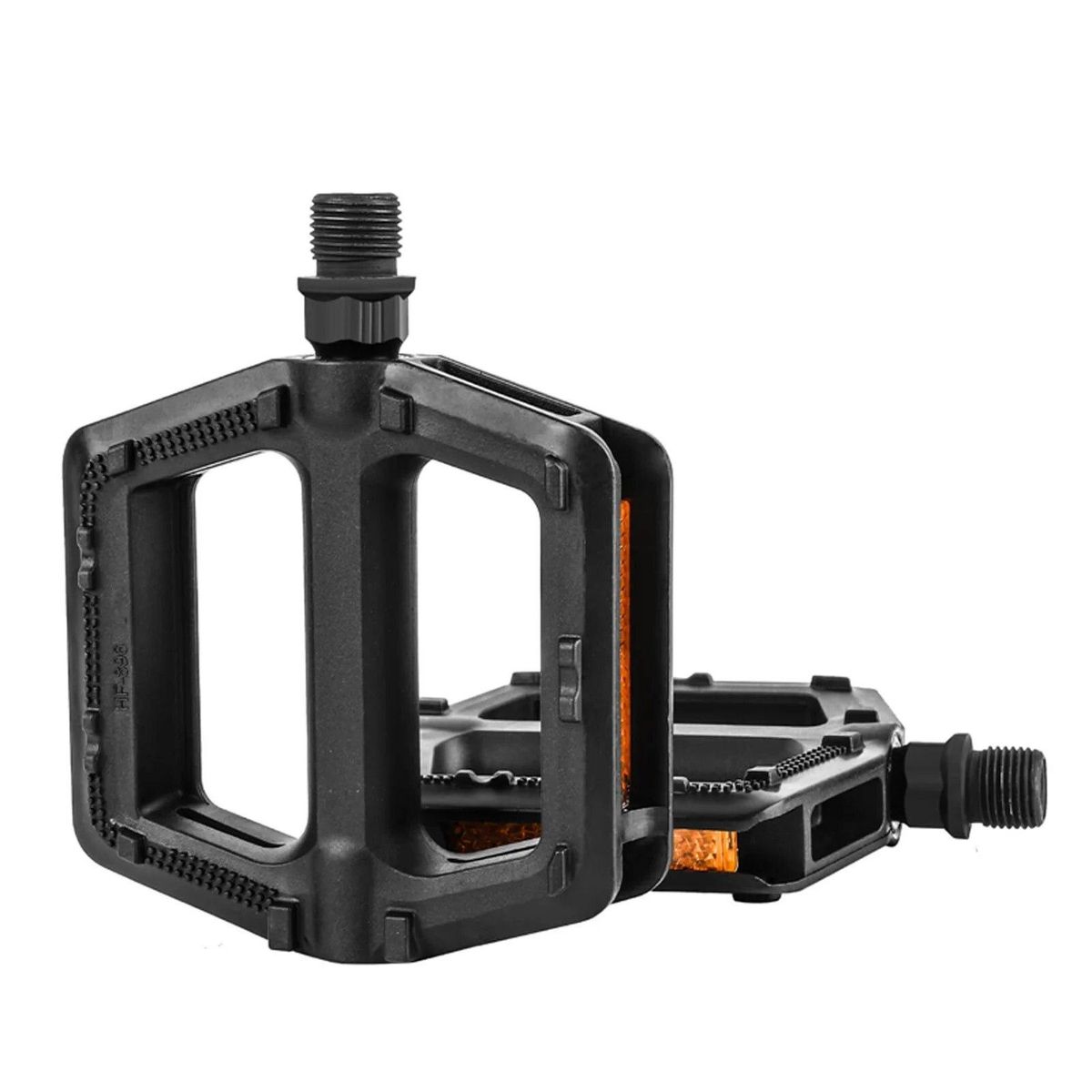 Mountain Bike Pedals Universal Lightweight Non-Slip Ultra Sealed Bearing Road Bike Platform Pedals with Reflector