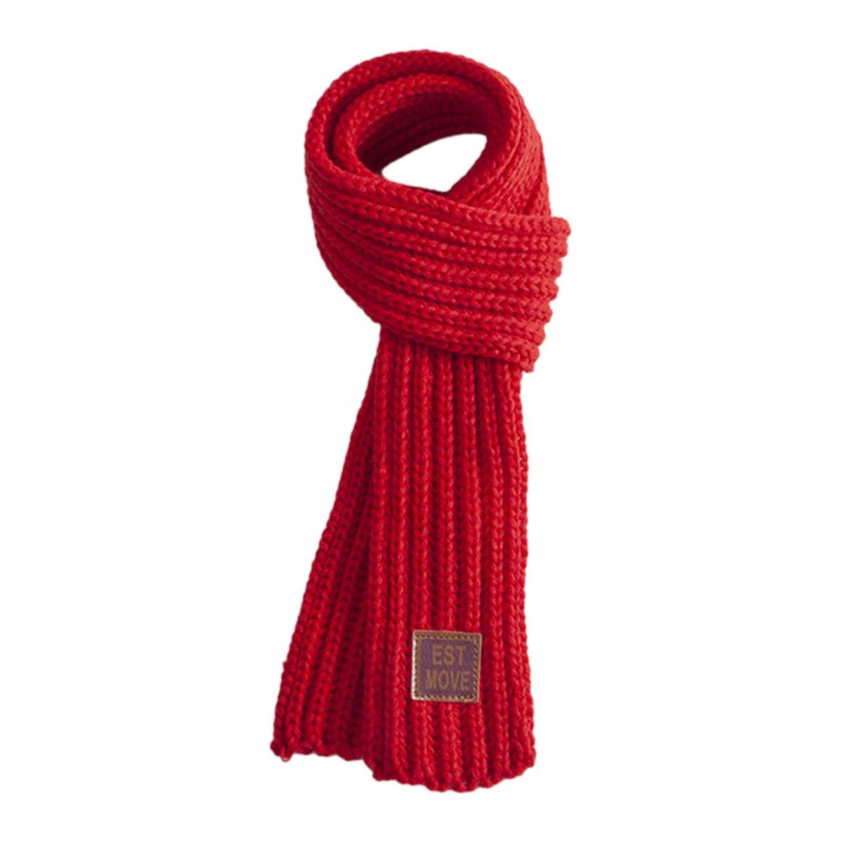 Warm Neck Set Cozykidz Knitted Neck Wrap Soft Warm Winter for Babies Red
