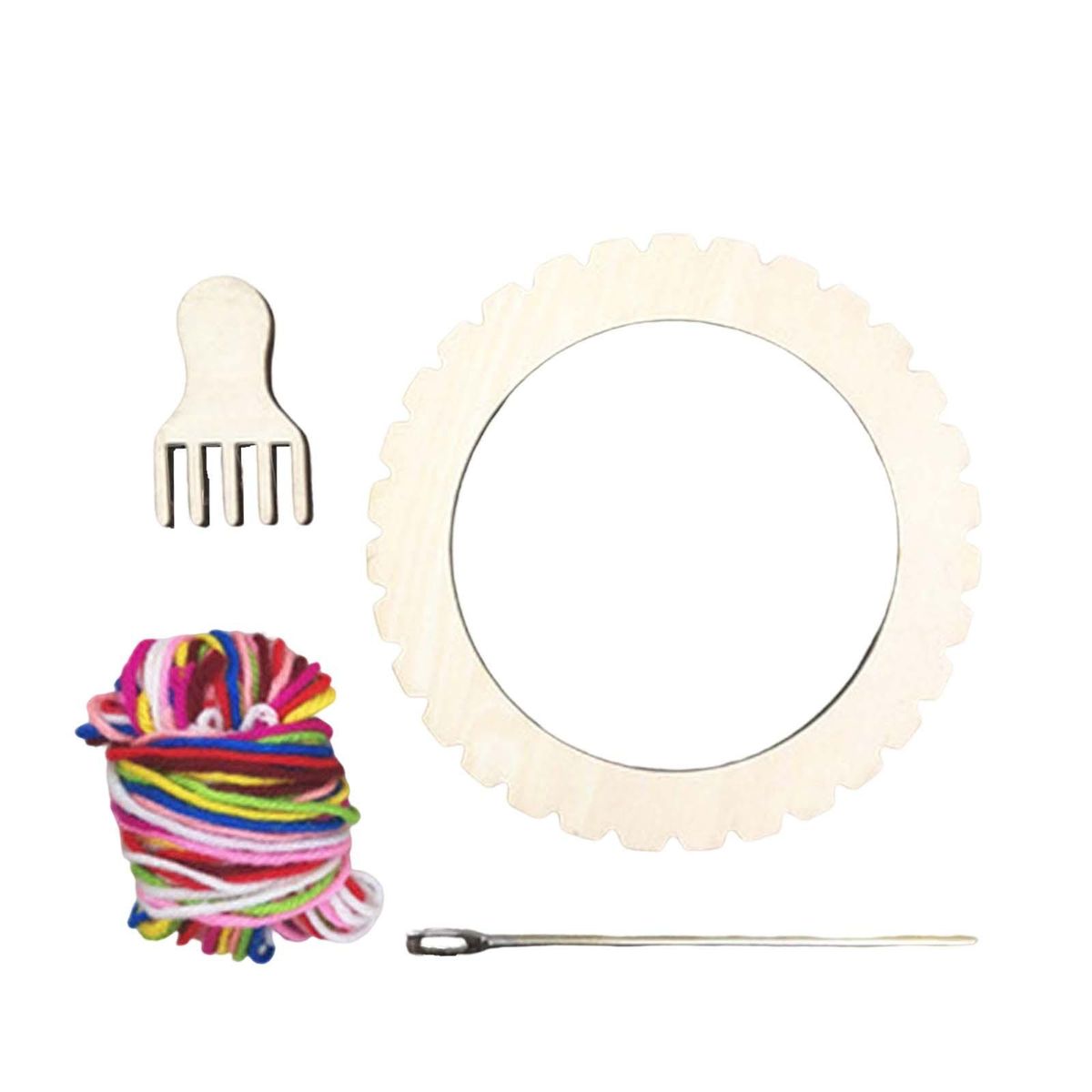 Weaving Loom  Household Handwoven Material Round S