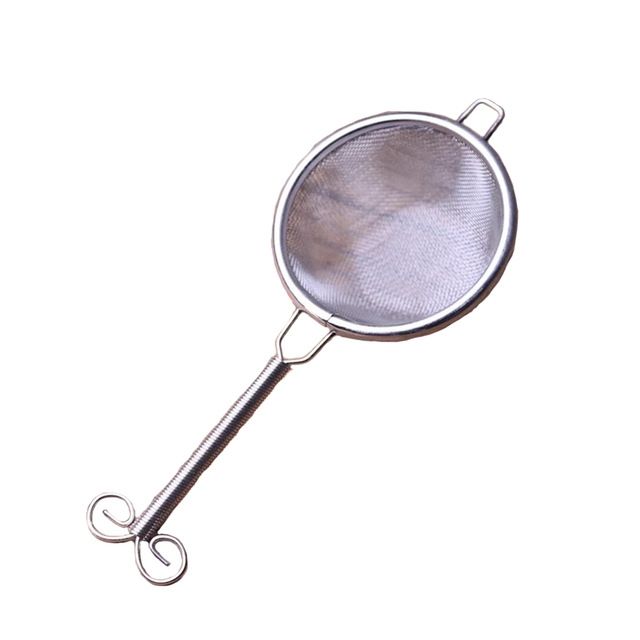 Tea Strainer Reusable Herb Drinking Stainless Steel Filter Tea Strainer