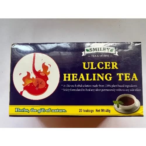 Smiley  - Ulcer Healing Herbal Tea - 20 Teabags