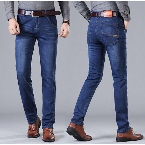 Men Jeans Printed Sweatpants Trousers Jeans ( 2 Pieces )