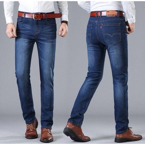 Men Jeans Printed Sweatpants Trousers Jeans ( 2 Pieces )