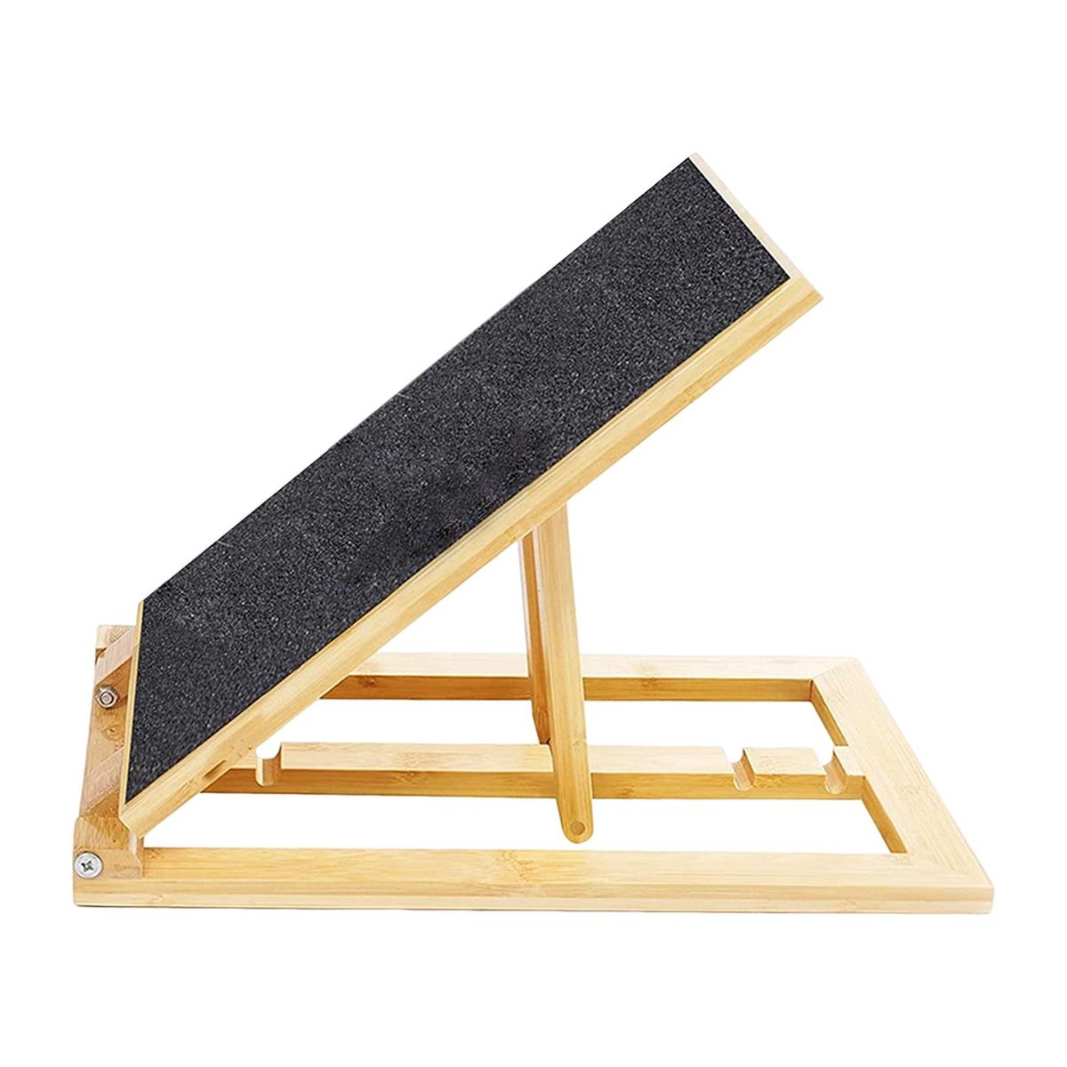 Dog Ramp Folding Easy Climbing Adjustable Height Nonslip For Bed Small