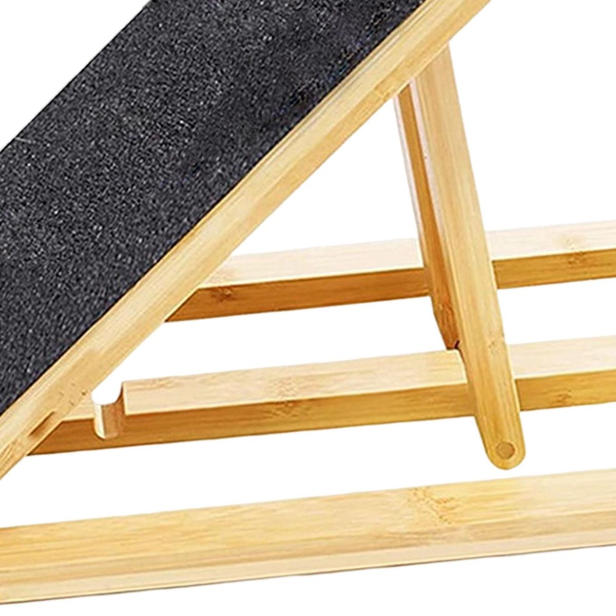 Dog Ramp Folding Easy Climbing Adjustable Height Nonslip For Bed Small