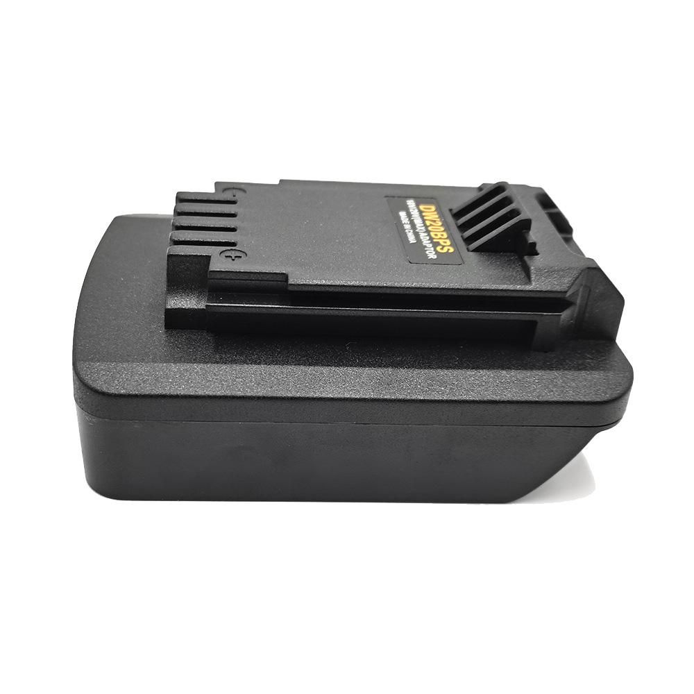 Battery Adapter for Dewalt 18V/20V Lithium Battery Converted to Black&Decker Porter Cable Stanley 18V 20V Battery Tool