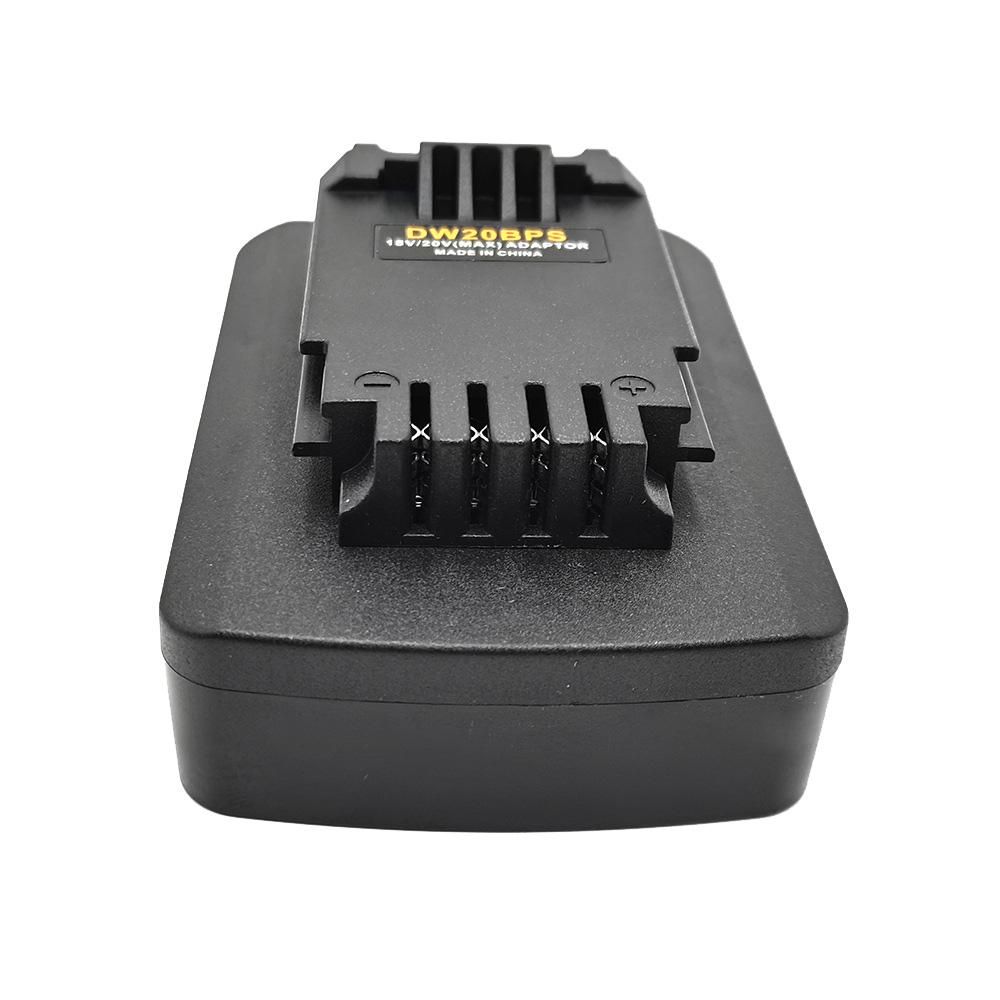 Battery Adapter for Dewalt 18V/20V Lithium Battery Converted to Black&Decker Porter Cable Stanley 18V 20V Battery Tool