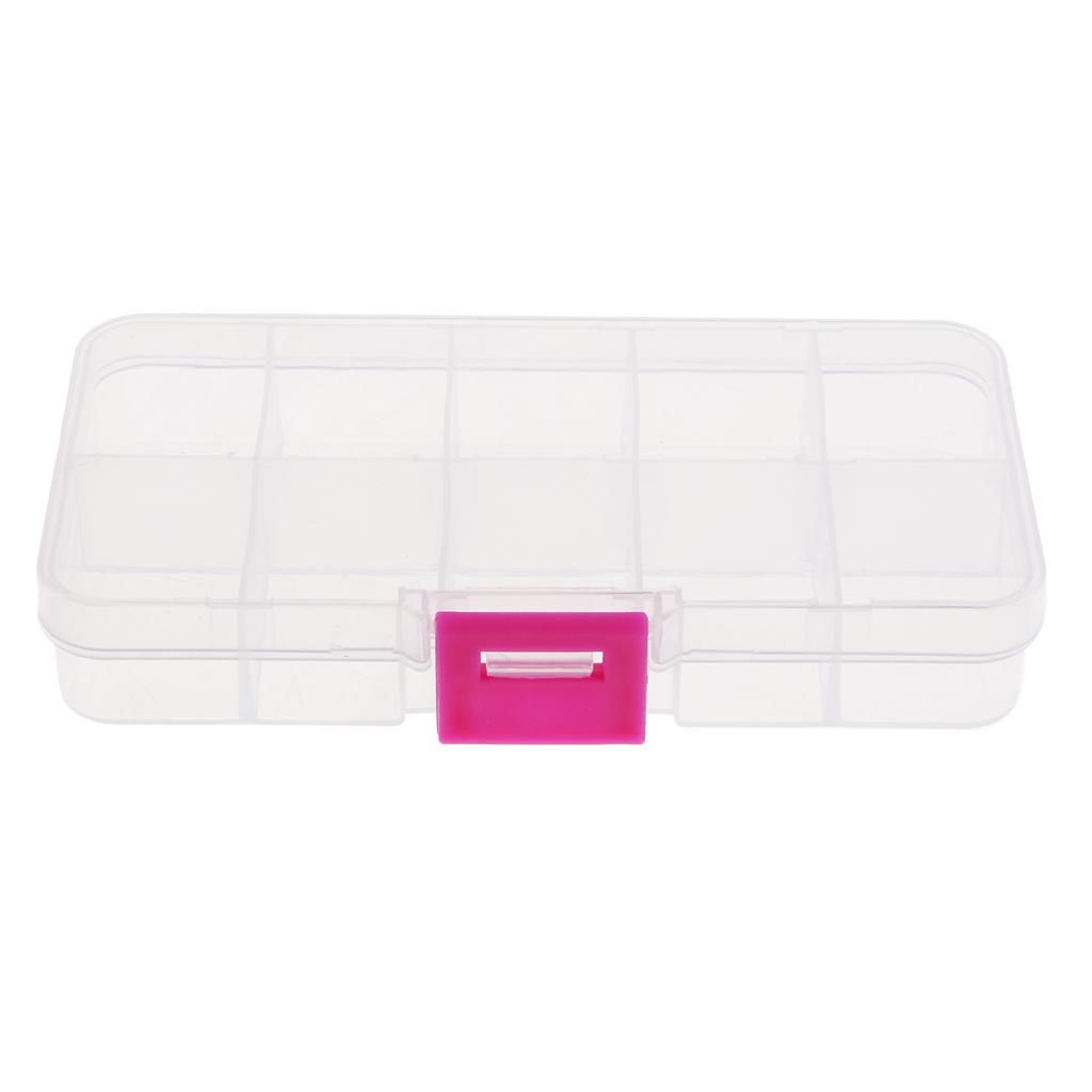 Clear   Thread   Spool   Storage   Box   Sewing   Craft   Tool   Hobby