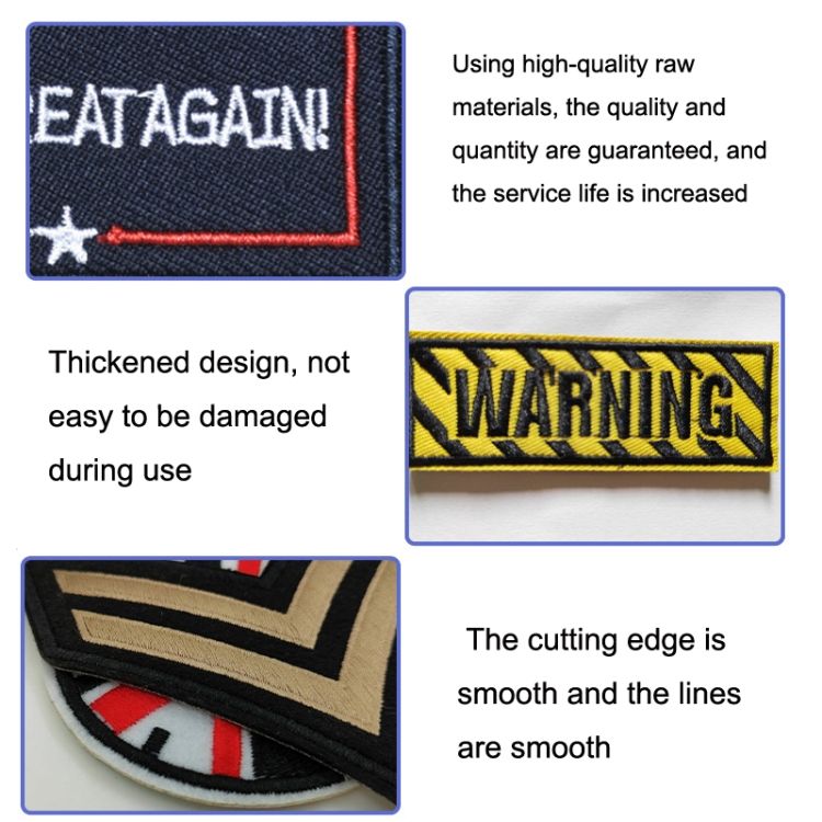 20 PCS / Set Armband English Letter Embroidery Banner