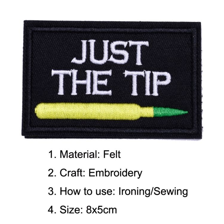 20 PCS / Set Armband English Letter Embroidery Banner