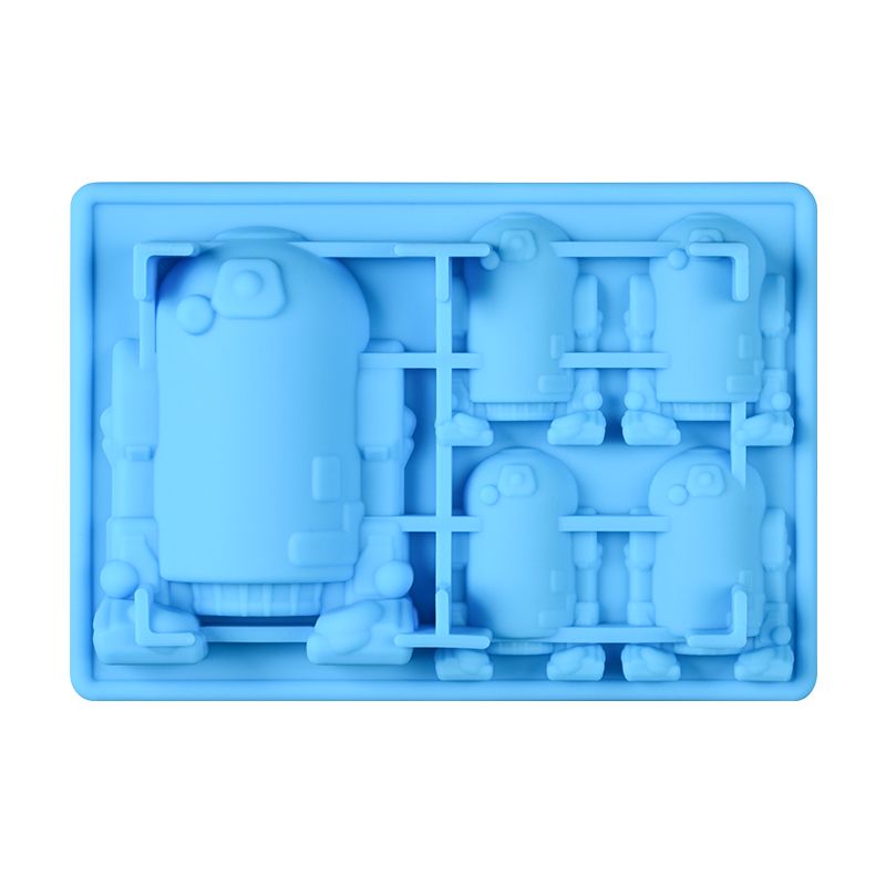 Cake Decorating Moulds Silicone Molds For Baking Chocolate Candy Gummy Dessert  Ice Cube Molds For Star War Fans-3