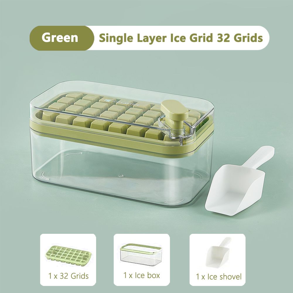 Quick Demould Ice Cube Moulds Tray One On Press Gather Ice Maker Creative Party Bar Kitchen Freezer Cooling Drink Ice Tray