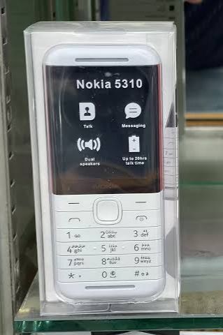 5310 XpressMusic, Bluetooth, MP3, FM, Dual SIM, Color -White