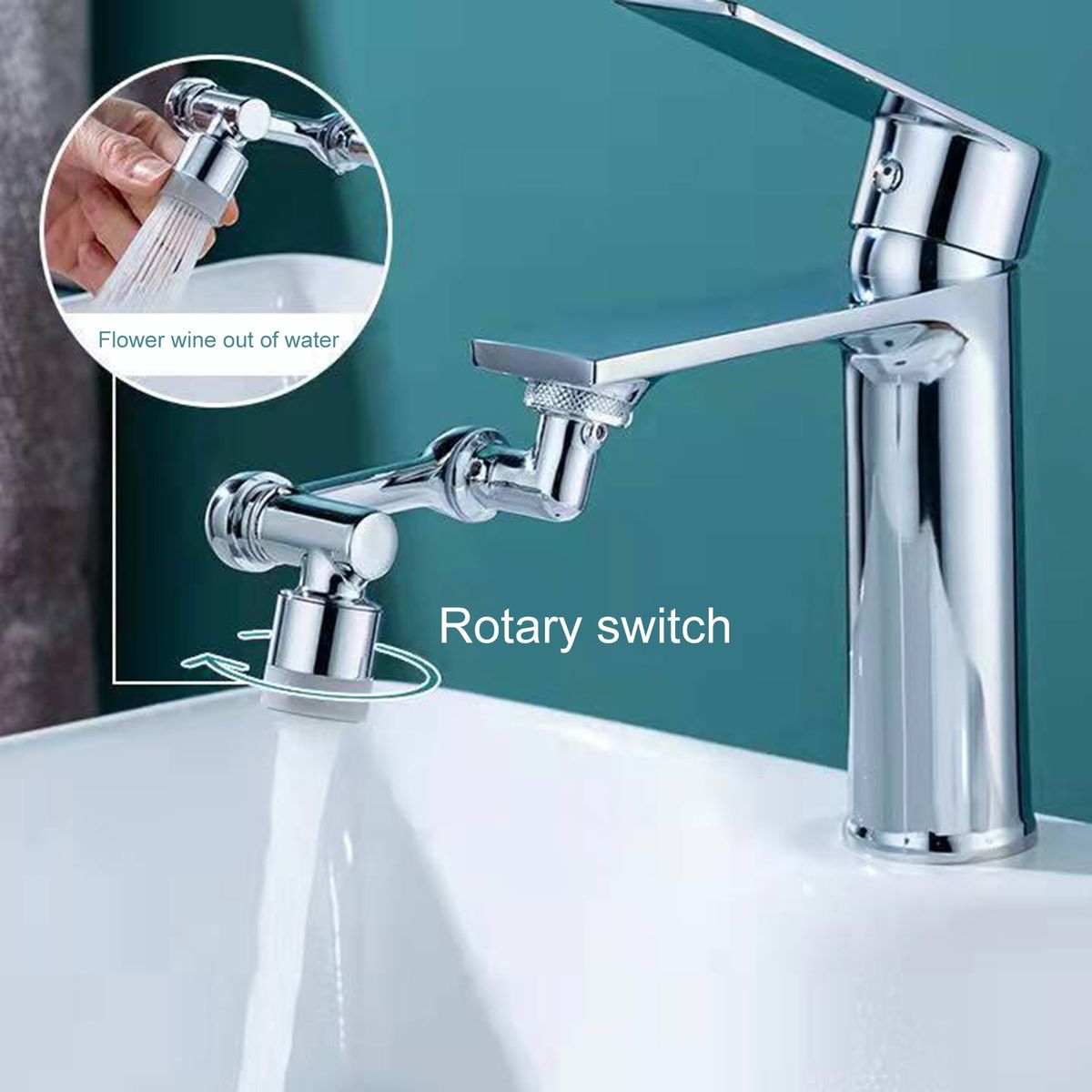 Faucet Sprayer Single-modeDual-mode Outlet Faucet B