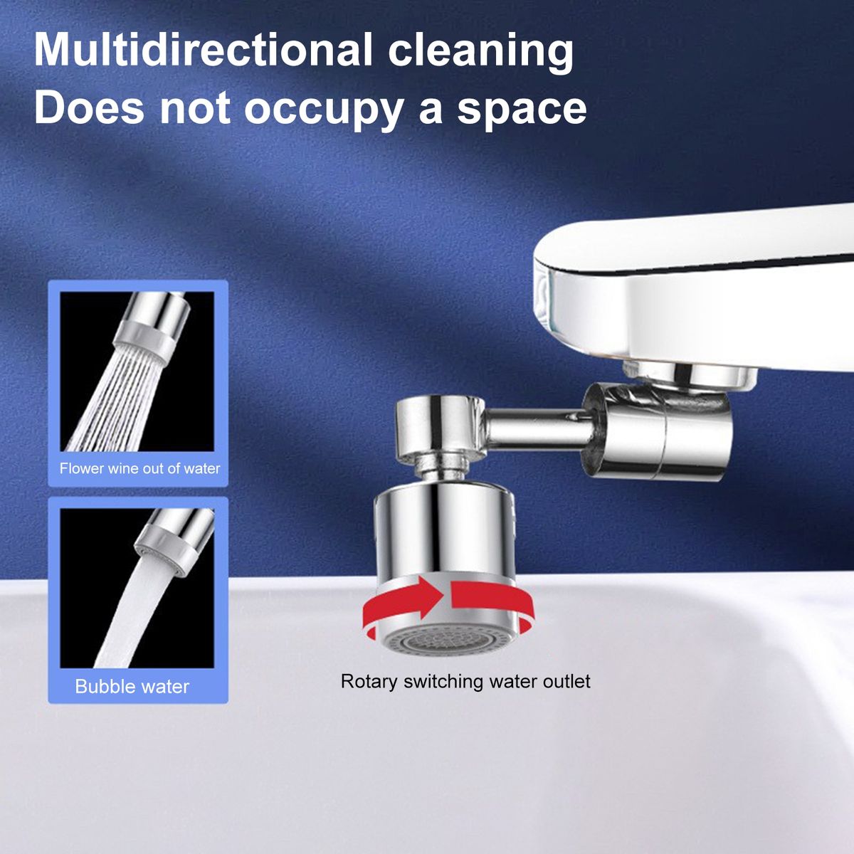 Faucet Sprayer Single-modeDual-mode Outlet Faucet B