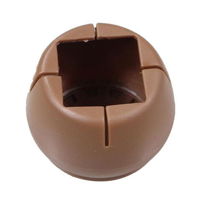 10x Chair Leg Floor Protectors With Round Bottom Square Mouth 26-31mm