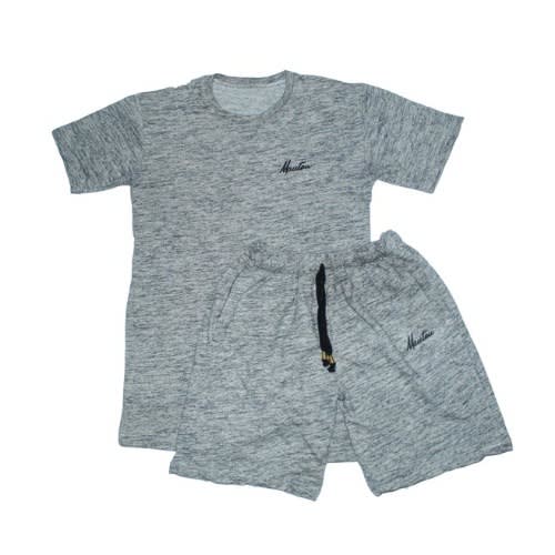 2-in-1 Men's Stucco T-shirt And Short Set