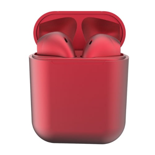 iPod 12 Wireless Bluetooth Earphones - Red