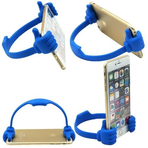 Ok Thumbs-up Phone Holder - Blue
