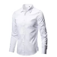4pcs Corporate Cotton Longsleeve Shirt - White Wine Sky Blue Navy Blue