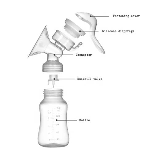 New Suction Manual Single Breast Pump