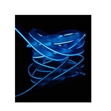 Neon El Wire For Car Interior/dashboard Bike Cosplay Blue LED -2m