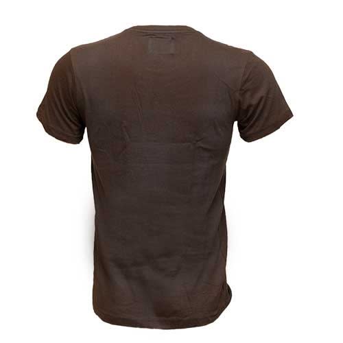 Men's Tree Design T-shirt - Chocolate