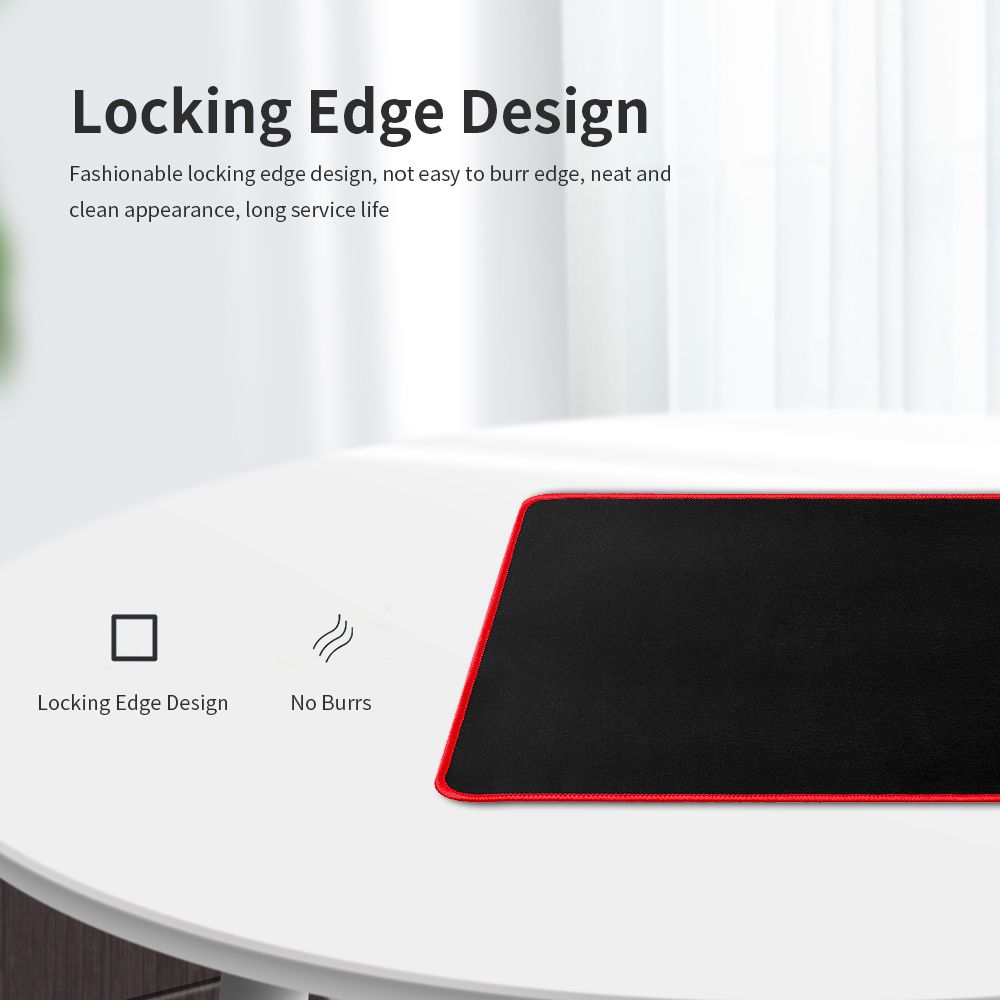 Mouse Pad Locking Edge Gaming Mouse Pad Anti-skid