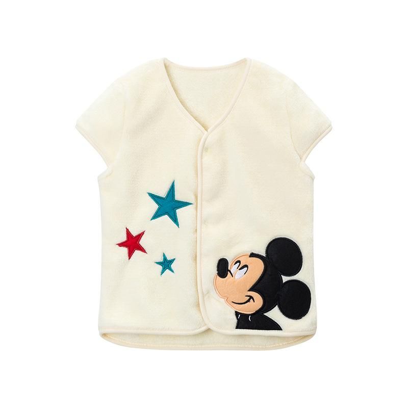 Male Female Kids' Clothes Vest Japanese Style Cartoon Extra Thick Cardigan Can Be Worn Out