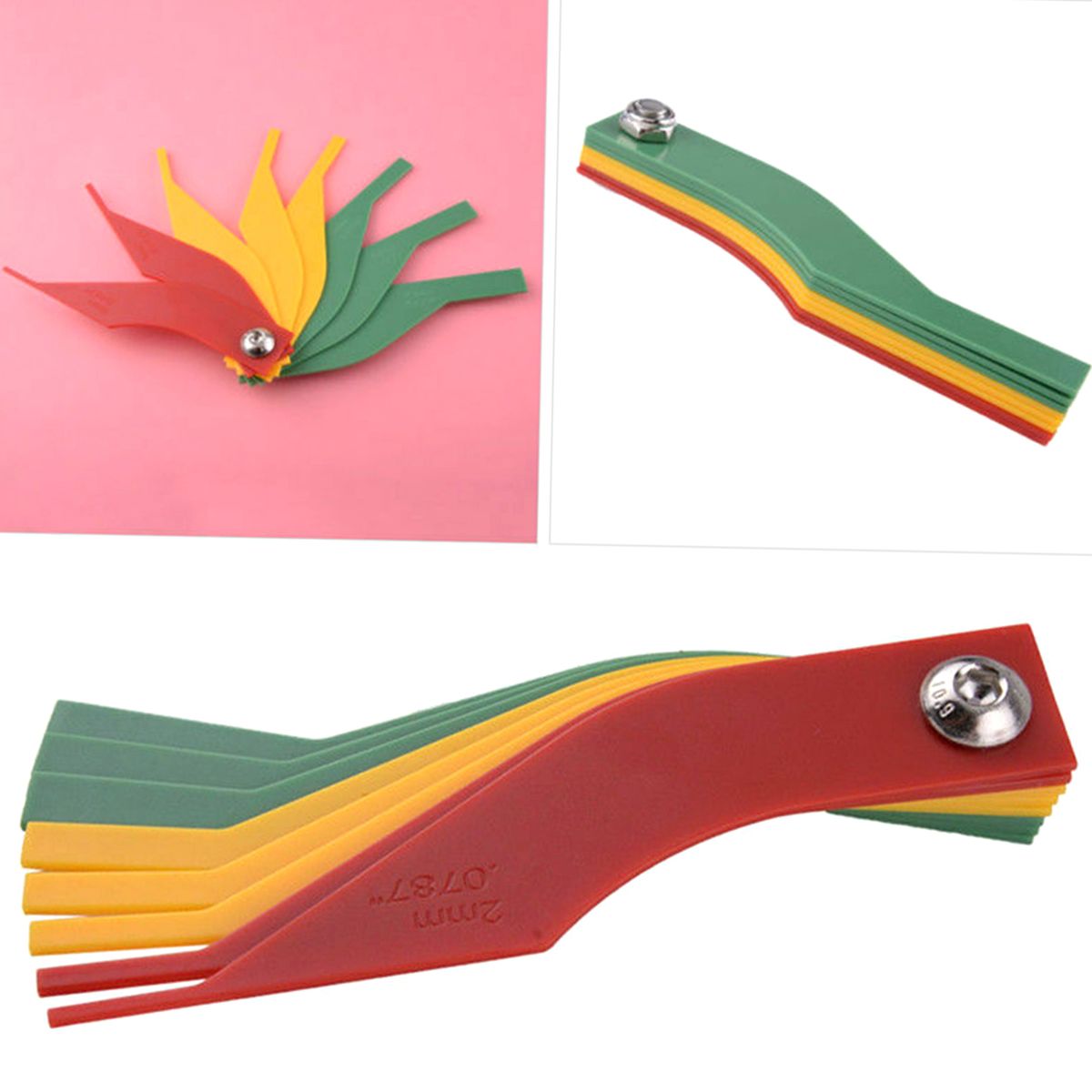 8-in-1 Thickness Gauge Measure Ruler Tool Automotive Brake