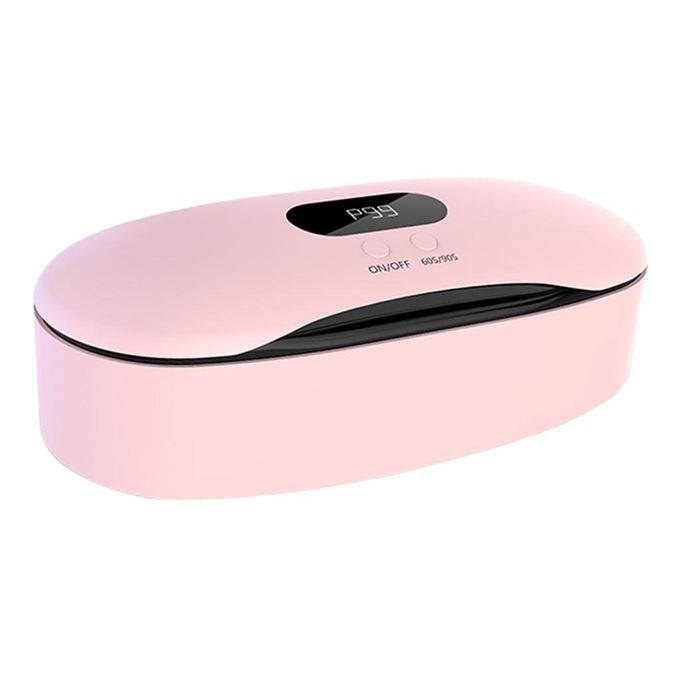 UV Sterilizer Box Tools Salon Nail Beauty Tool Jewelry Steriliser Pink