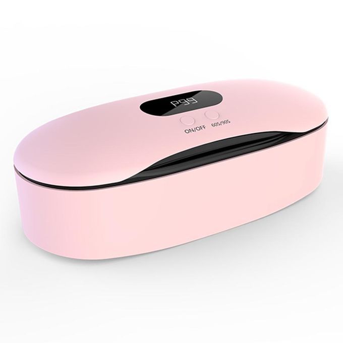 UV Sterilizer Box Tools Salon Nail Beauty Tool Jewelry Steriliser Pink