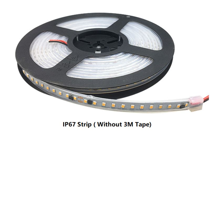 5M 200-260Vac Transformer Driver Free LED Soft Strip,8mm Wide 120LED/M 220V Tape Light,Flexible Waterproof Plug Direct Ribbon-water Proof-6000K Pure White-5 Meters-12W Per Meter