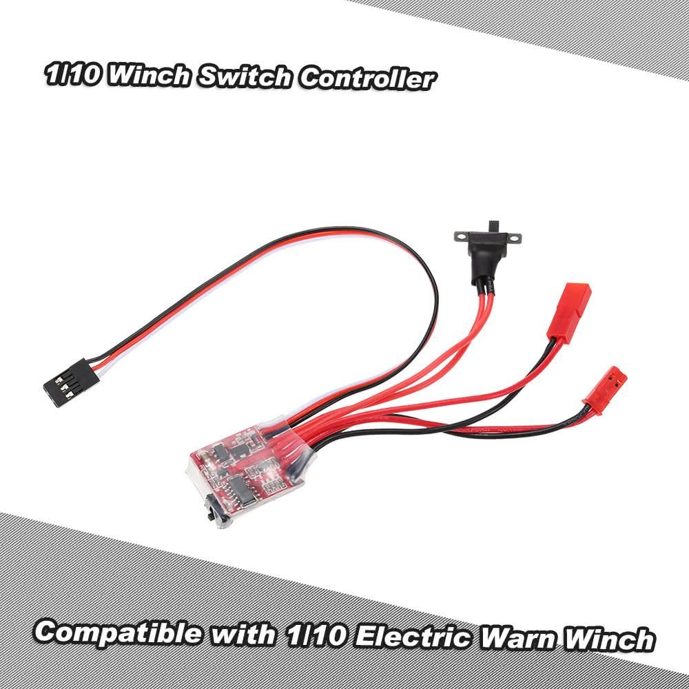1/10 Winch Switch Controller for RC 1/10 JEEP Axial SCX10 AX10 Tamiya CC01 HSP Traxxas RC4WD Rock Crawler