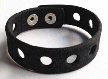 5pcs High Quality Soft Silicone Wristbands For Shoe Charms