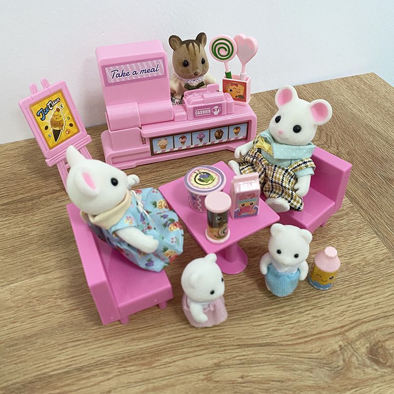 1:12 Dollhouse Furniture For Dolls Hospital Classroom & BBQ